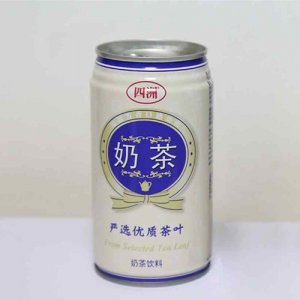 四洲奶茶饮料340ml