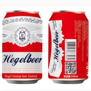 黑格尔啤酒红320ml