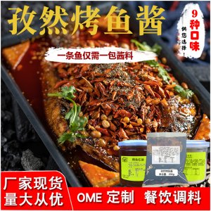 美佳味源孜然烤鱼酱料OEM代加工