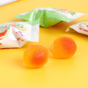 厂家直销 海盐西柚软糖 糖果 零食现货批发 可贴 可代