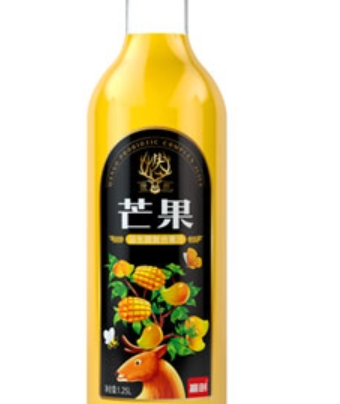赢创芒果益生菌复合果汁1.25L（瓶）OEM代加工