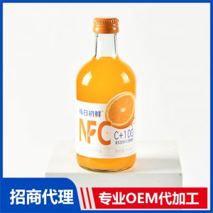 每日初鲜真实添加NFC鲜榨橙汁OEM代加工 NFC鲜榨橙汁贴牌定制源头厂家