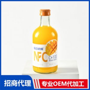 每日初鲜真实添加NFC鲜榨芒果汁OEM代加工 NFC鲜榨橙汁贴牌定制源头厂家