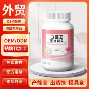 白芸豆压片糖果 OEM/ODM贴牌代加工批发定制源头工厂