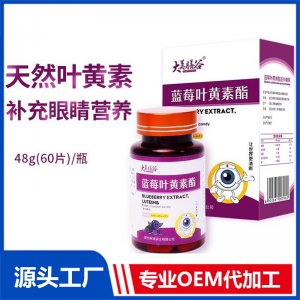 蓝莓叶黄素酯压片糖果 OEM/ODM贴牌代加工批发定制源头厂家