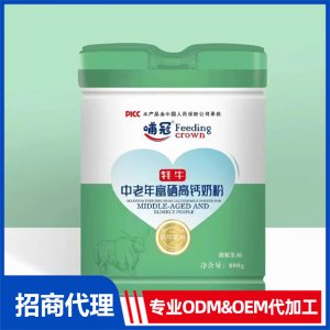 哺冠中老年富硒高钙奶粉-牦牛OEM 奶粉OEM/ODM贴牌代加工