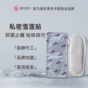 私密护垫雪莲贴批发女性私密护理厂家私处祛异味私护草本雪莲贴