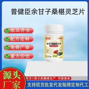 普健臣余甘子桑椹灵芝片OEM代加工 运动营养食品贴牌定制加工