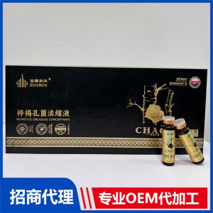 桦褐孔菌浓缩液OEM代加工 口服饮品贴牌定制源头厂家