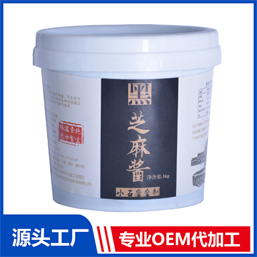 1000g黑芝麻酱现货批发一件代发 地方特产纯芝麻酱支持定制OEM代工