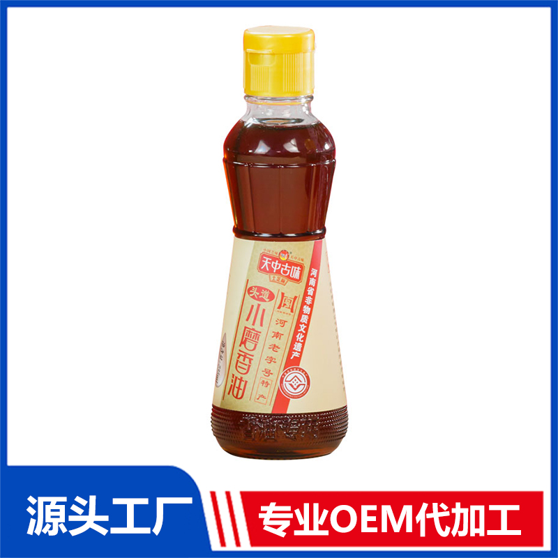 小磨白芝麻油235ml现货批发一件代发 小磨香油芝麻油调和油支持定制OEM代工