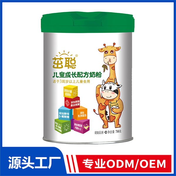 茁聪儿童成长配方奶粉 OEM定制儿童奶粉代加工