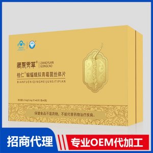 冬虫夏草片剂OEM代加工 片剂贴牌定制源头厂家