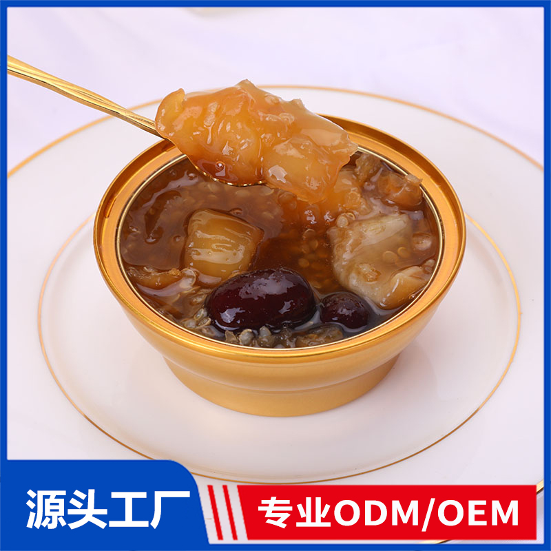 即食鱼胶oem 碗装花胶开盖即食鱼胶源头工厂贴牌定制