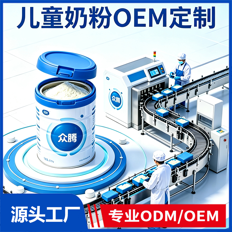 儿童奶粉OEM定制 成长奶粉学生奶粉代工 调制乳粉源头厂家