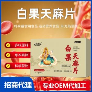 白果天麻片OEM代加工 压片糖果贴牌定制源头厂家